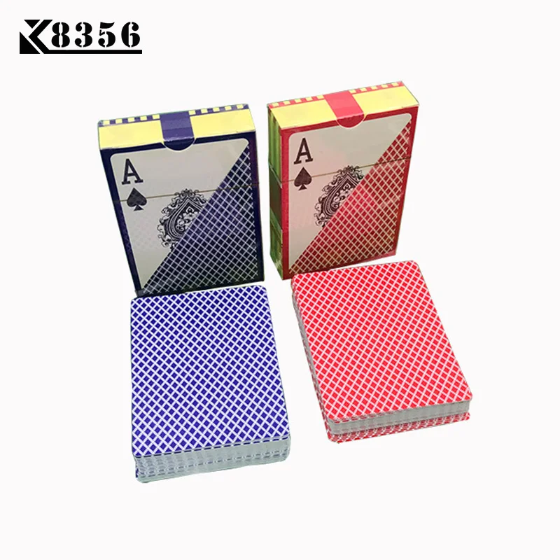 K8356 2 Sets/Lot Little Letters Texas Hold'em Plastic Playing Cards Waterproof Frosting Poker Cards Board Games 2.48*3.46 inch K8356 2 Sets/Lot Little Letters Texas Hold'em Plastic Playing Cards Waterproof Frosting Poker Cards Board Games 2.48*3.46 inch
