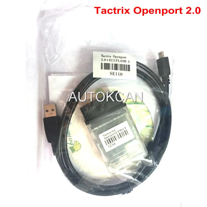 Высокое качество Tactrix Openport 2,0 с Tactrix ECU FLASH отличный ECU чип тюнинговый инструмент для мультибрендовых автомобилей