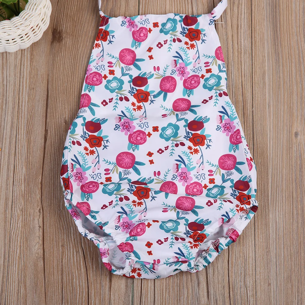 Buy Fashion Baby Girls Bodysuit Floral Print Body suit