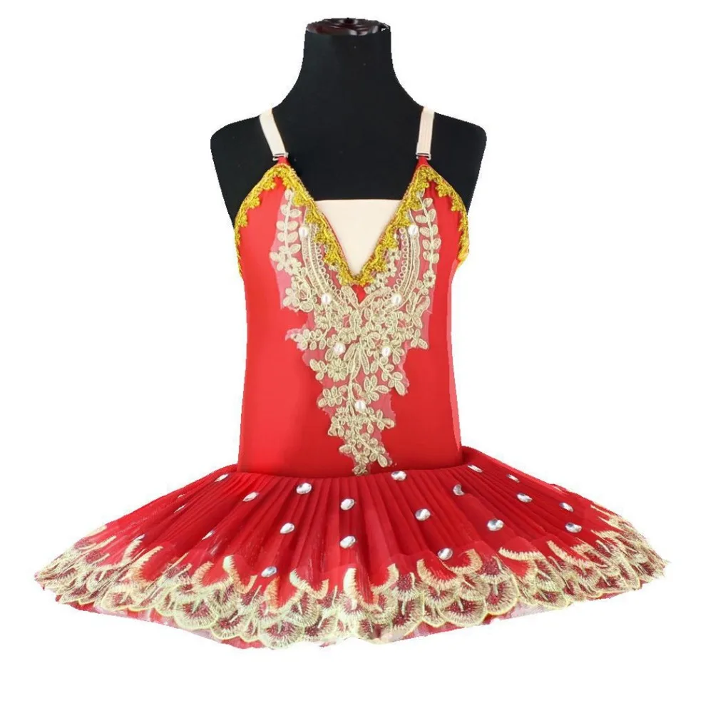 criança lago cisne traje vermelho ballet vestido