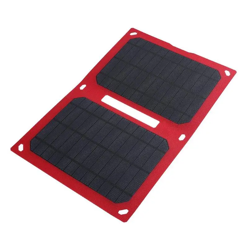 

Portable 12W 5V Folding Foldable Solar Panel Charger Waterproof Mobile Power Bank for Phone Battery Dual USB Port Outdoor