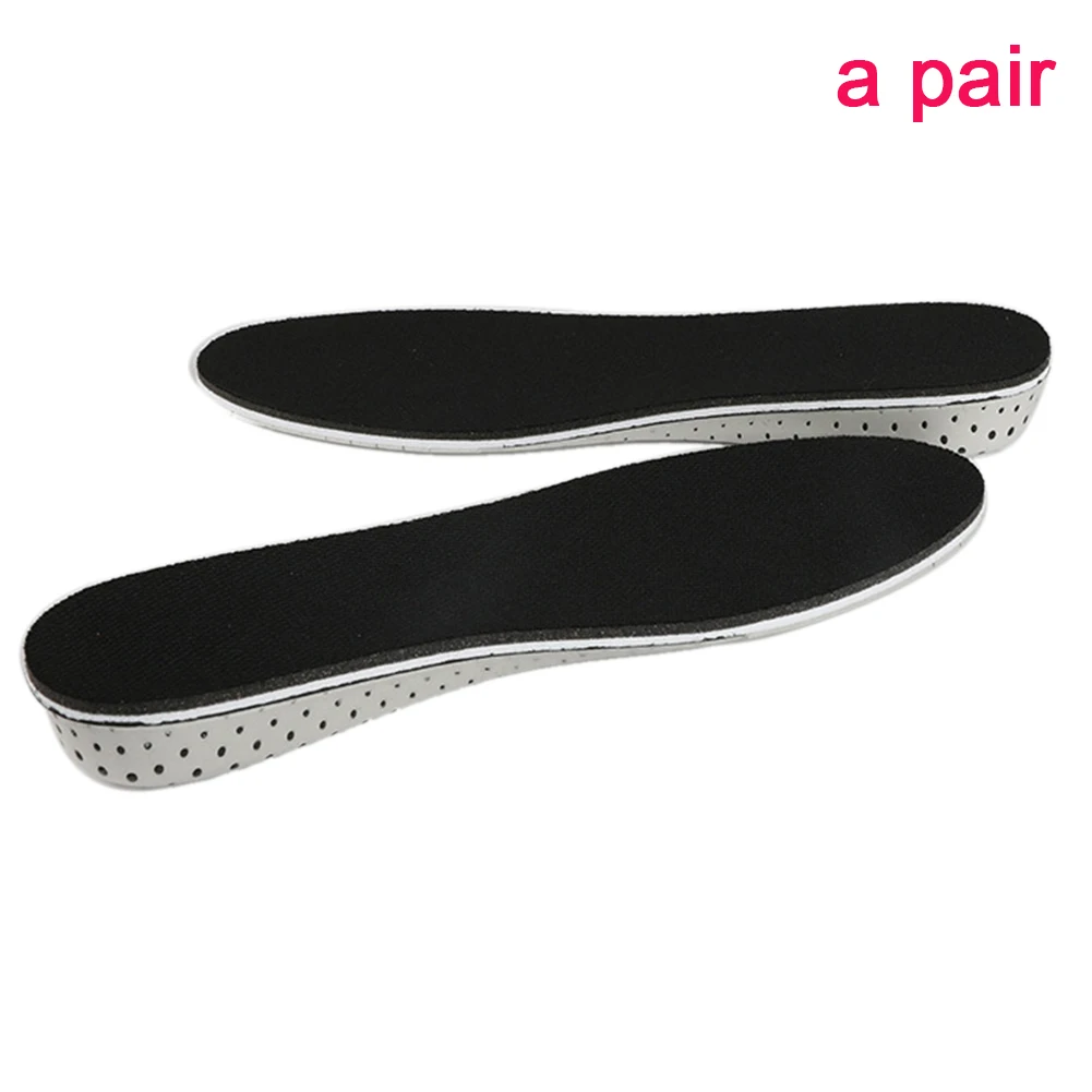 

Men Women Pads Adults Invisible Heel Lifting Foot Insole Height Increase Shoes Breathable Memory Foam Massage Inserts Outdoor