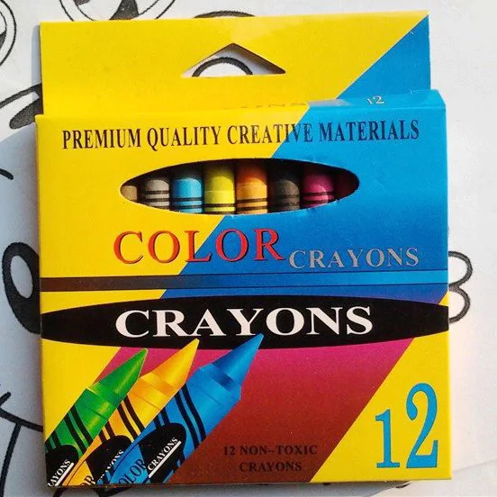 144PCS/12BOX/LOT,12 colors crayon,Drawing toy sets.Kindergarten