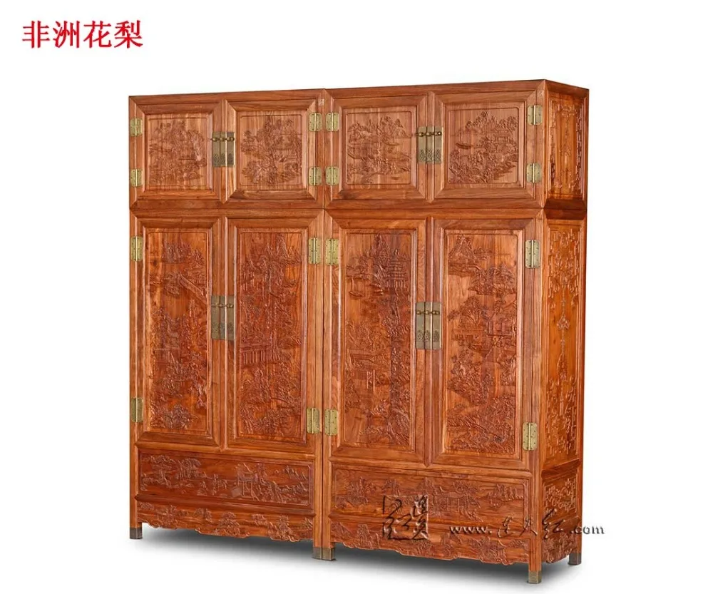 NEW Clothespress Rosewood Carven Bed Room Furniture Solid Wood Cabinet Wardrobe American Country Almirah Armoire Redwood Drawers NEW Clothespress Rosewood Carven Bed Room Furniture Solid Wood Cabinet Wardrobe American Country Almirah Armoire Redwood Drawers