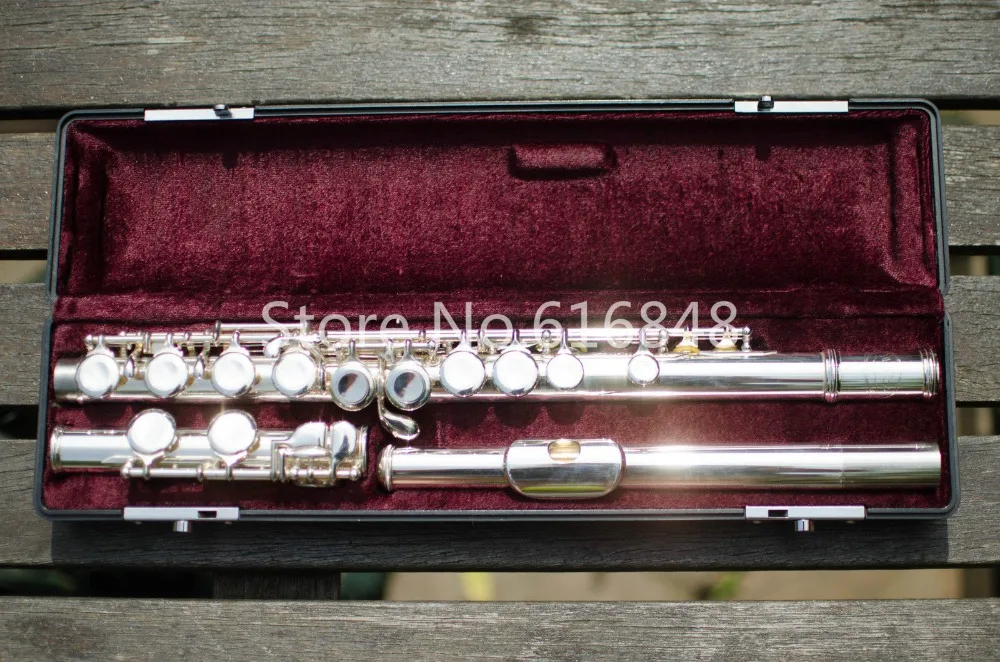 Jupiter JFL 511E II Cupronickel Silver Plated 16 Keys Holes Closed
