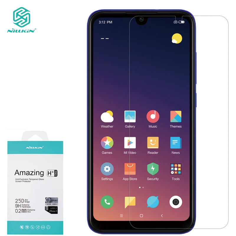 Nillkin 0 2 мм стекло для Xiaomi Mi Play анти-взрывной протектор экрана Закаленное пленка |