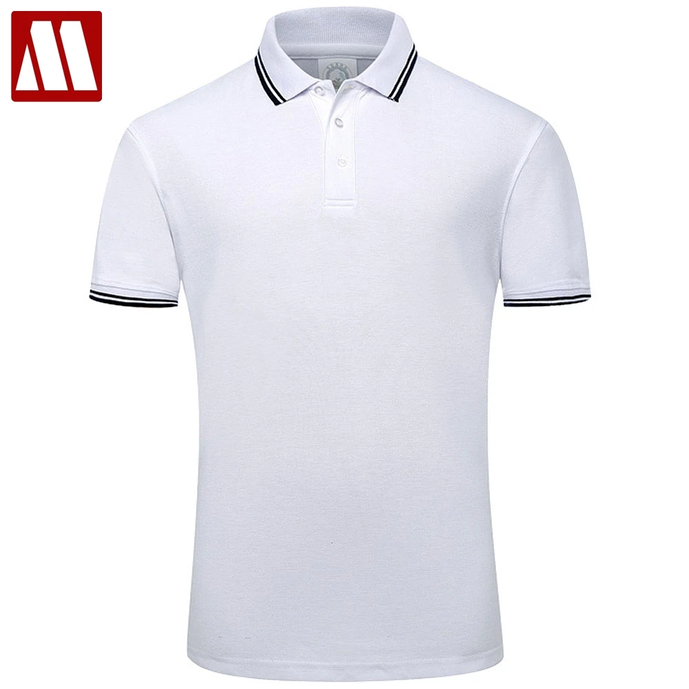 

2019 Summer Style Cotton Man Polo Shirts Solid Color Short Sleeve Slim Breathable Famous Brand Men's Polos Shirts Male Tops XXXL