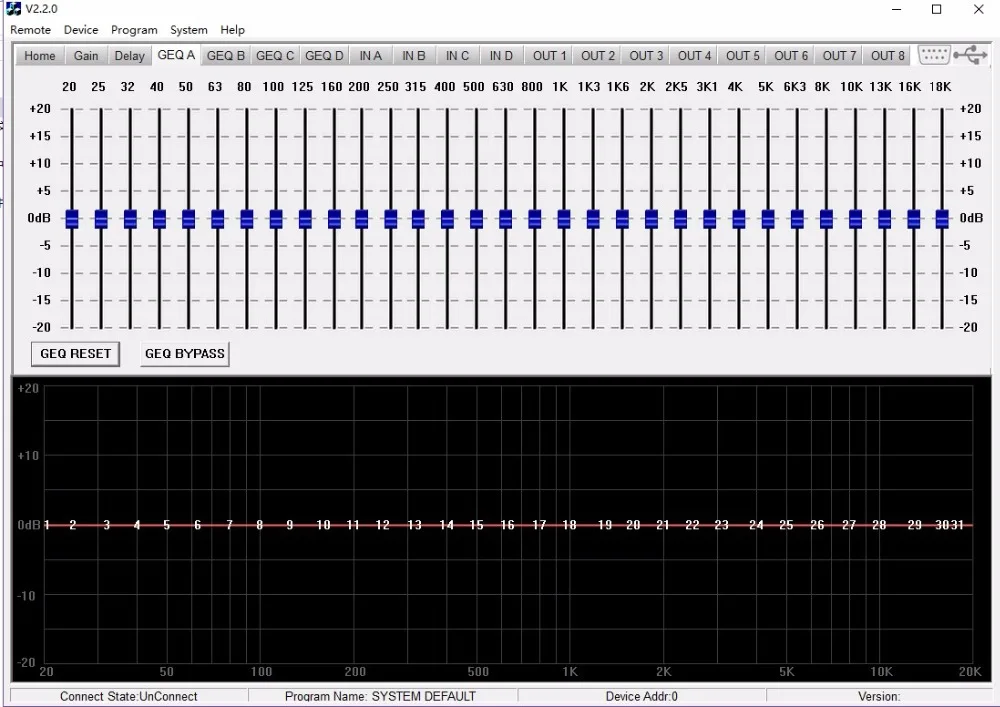 Leicozic DANTE 2,4 Профессиональный цифровой громкоговоритель процессор 2in4out pro аудио dj оборудование программное обеспечение управления processador AC220V