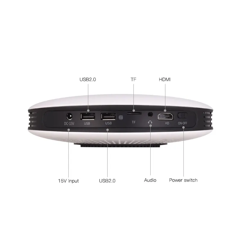 DLP проектор AODIN M18 HDMI 1080P светодиодный K 2 + 16 ГБ Android|3d pocket projector|projector hdprojector hdmi |