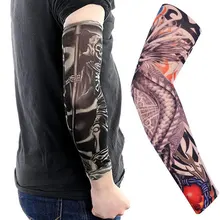 Спортивная ручная манжета случайный прочный налокотник протектор Татуировка манжета баскетбол 40-60 кг Велоспорт Гольф высокоэластичный