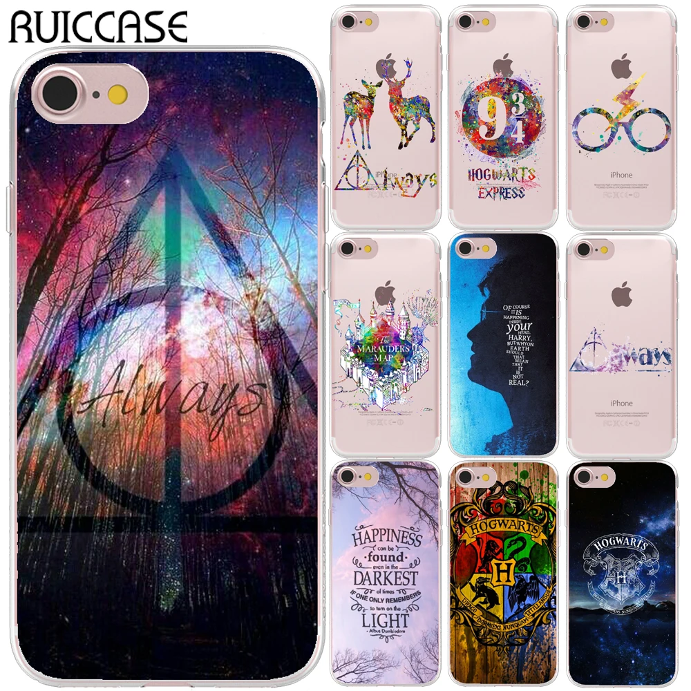 

Avada Kedavra Harry Potter Always Silicone Case For Coque iPhone 5 5S SE 6 6S 7 8 Plus X XS Max XR Phone Soft TPU Back Cover