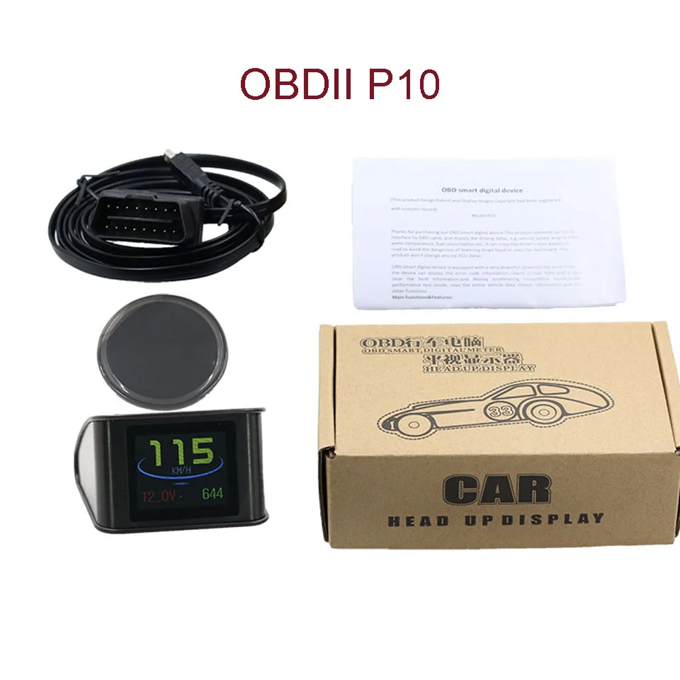 Vjoycar P10 T600 автомобильной OBD2 gps Компьютер Автомобильный цифровой OBD вождения