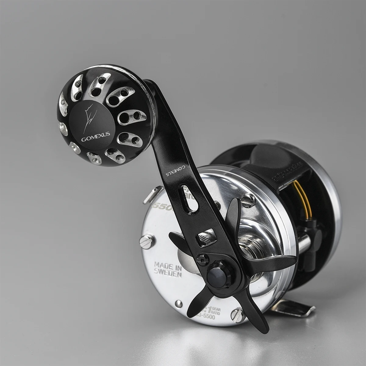 Ручка катушки Gomexus для Shimano Calcutta Conquest Daiwa Abu Ambassadeur C3 круглая Катушка 8*5 мм ручка 75 мм как описание