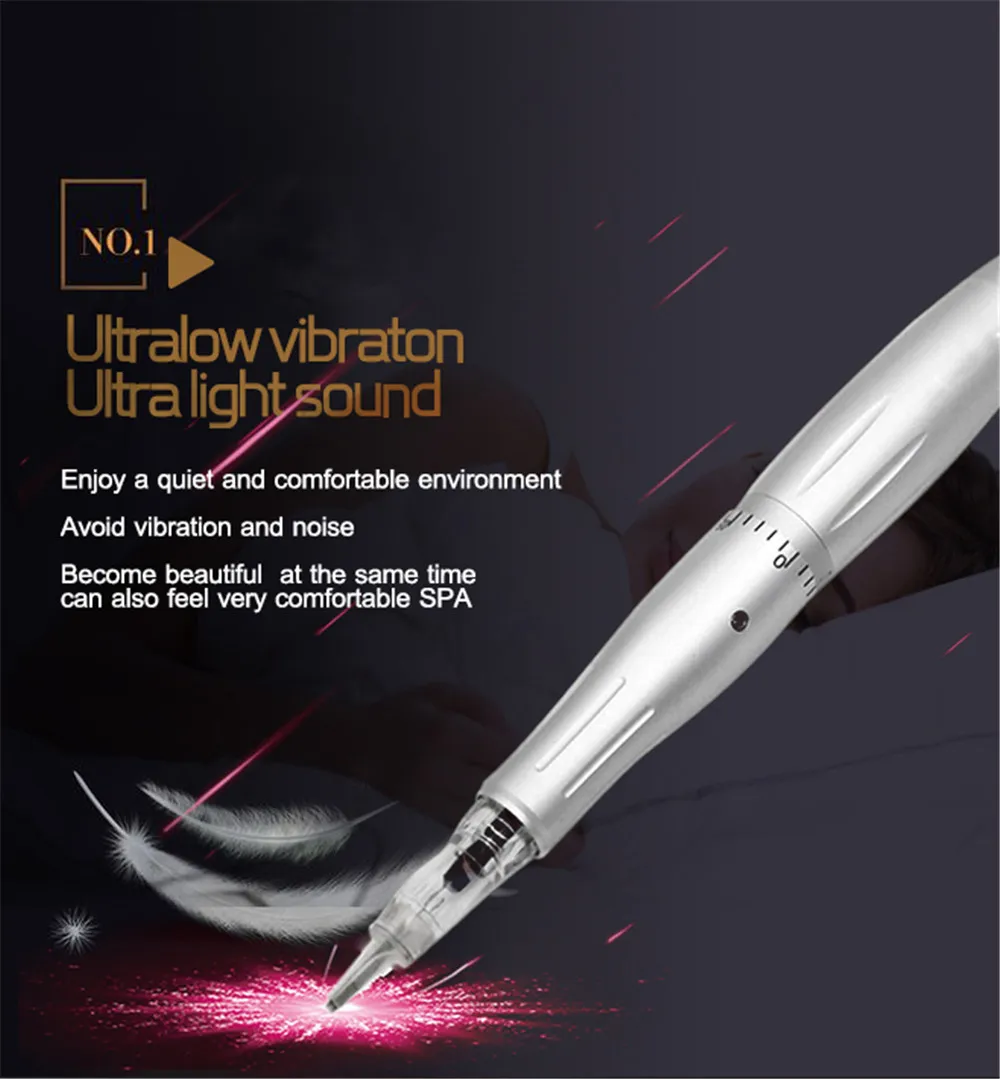 Biomaser profesional ceja del tatuaje permanente para hacer las cejas Microblading maquillaje Kit de bricolaje con aguja de tatuaje - 2