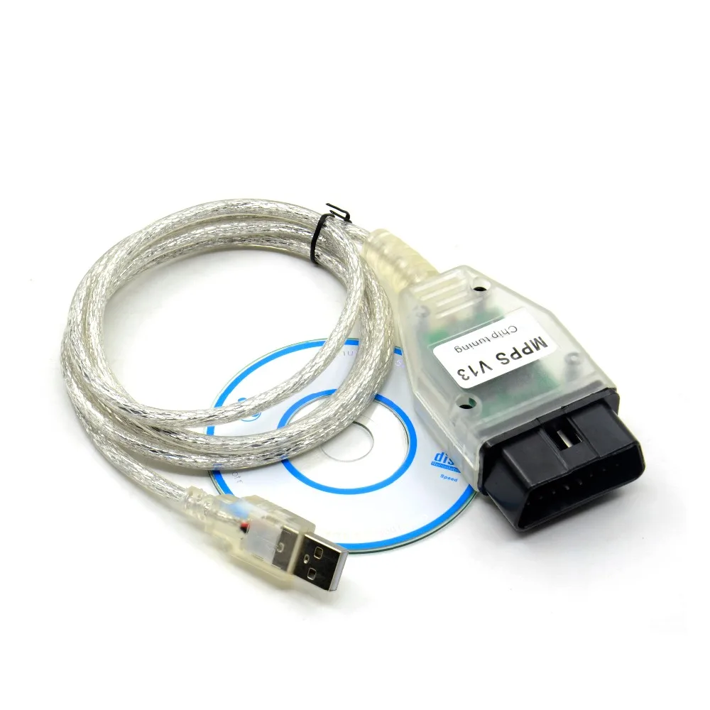 Программатор ECU SMPS MPPS V21 V18 V13.02 V13 K CAN Flasher тюнинг микросхем программатор Remap OBD2