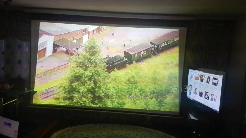 133 Inch 16 to 9 motorized screen pic 15