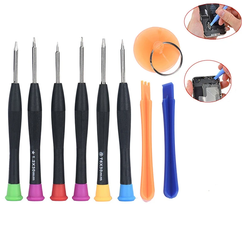 9 In1 Universal Mobile Repair Opening Tool Kit Set Pry Smartphont