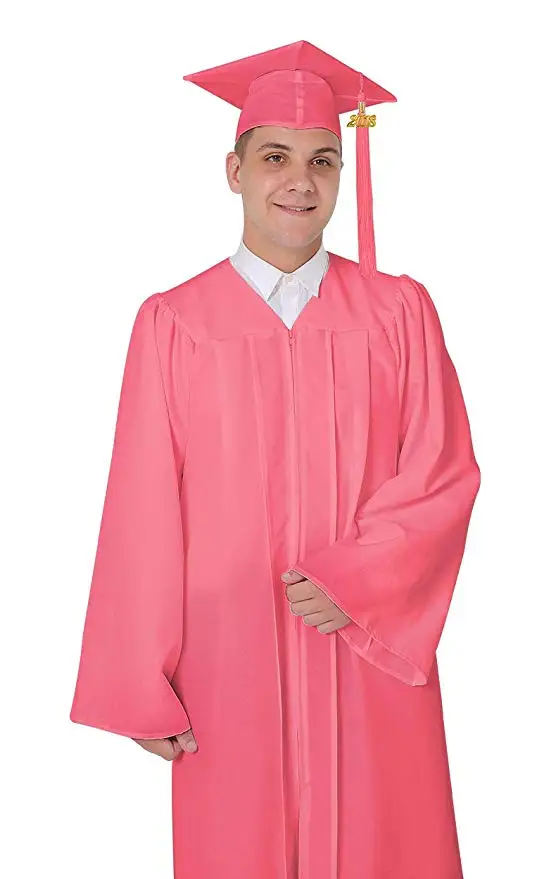 Унисекс выпускное платье шляпа Кисточкой Набор для взрослых колледж костюм на выпускной школьное платье для старшеклассников