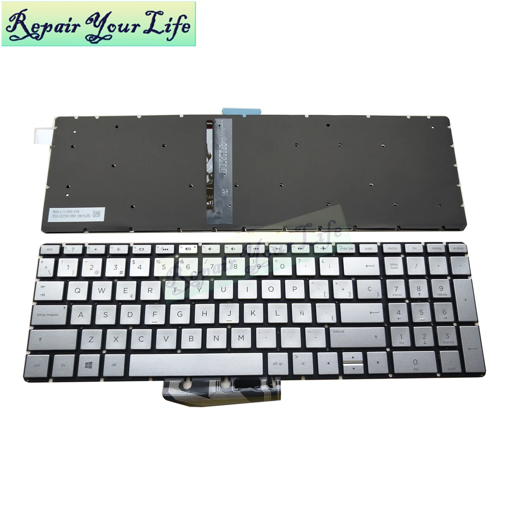 Новинка для ноутбука hp Envy X360 15 BW испанская клавиатура для hp 15-B 15-BP 15-BS SP из Испании клавиатура с подсветкой 920216-071