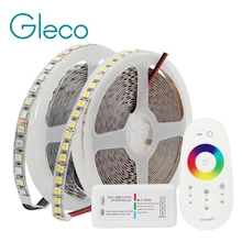 5 m dc12v conduziu a tira 5050 smd rgb, rgbw, rgbww 96led/m branco, branco quente 120led/m 5050 conduziu a luz de tira flexível ip20/ip65