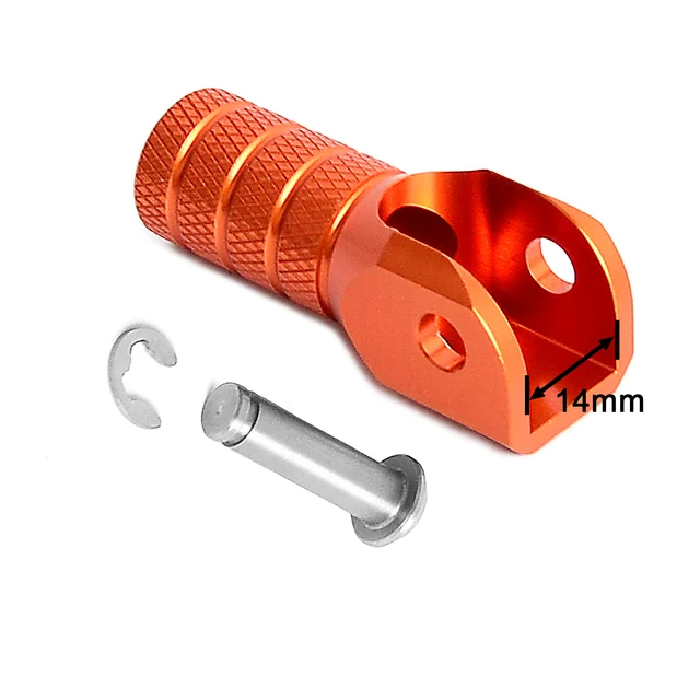 Pedale Freno Posteriore E Leva Cambio Per Moto KTM E Modelli Simili - Rosso, In Alluminio CNC