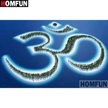 

HOMFUN Full Square/Round Drill 5D DIY Diamond Painting "Hindu god image"3D Diamond Embroidery Cross Stitch Home Decor A19542