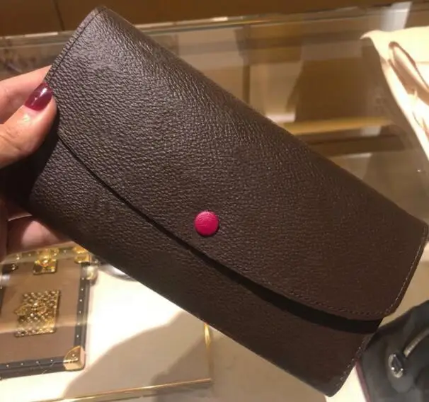 

Leather Simple Lady's Wallet Fashion more color Multifunctional Wallet bag free shipping
