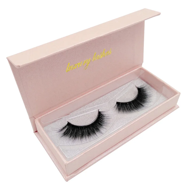 3d Mink False Lashes Natural Mink Thick False Eyelashes Extension Lashes Make Up Set Soft Nagaraku Pink Beauty Box Handmade Hot (6)