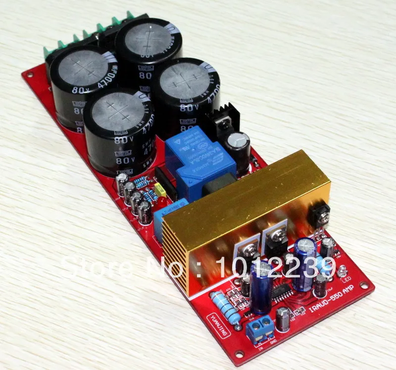 free shipping Assembled amplifier board IRS2092 Class D amplifier board (dual rectifier with