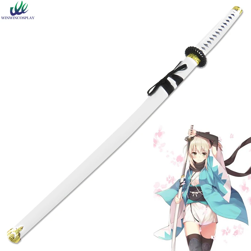 Аниме Fate Saber Okita Souji Косплей Меч оружие косплей реквизит для комикса на вечерние