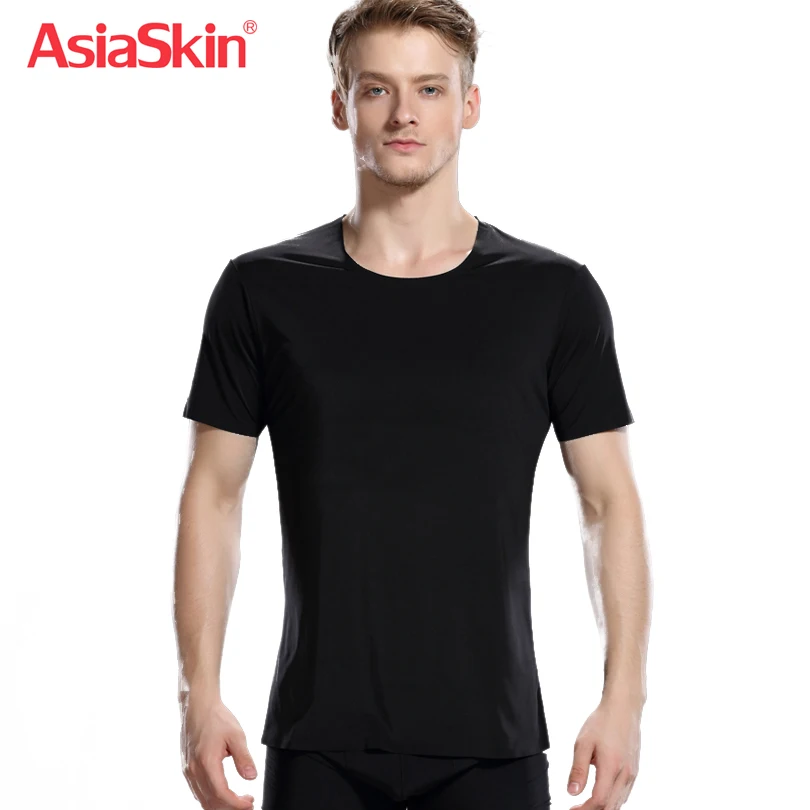 새로운 브랜드 의류 남성 땀받이 Chaleco 아저씨 짧은 소매 Tshirt 솔리드 스판덱스 나일론 남성 니트 속옷 3 색
