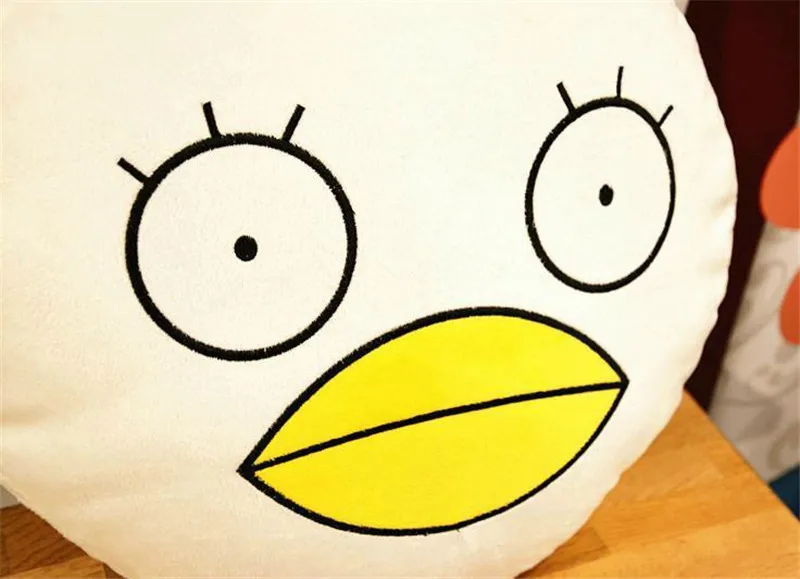 Gintama Silver Soul Sadaharu Elizabeth Plush Toys Anime Cartoon Dolls Soft Comfort Travel Rest Cushion Pillow  (4)