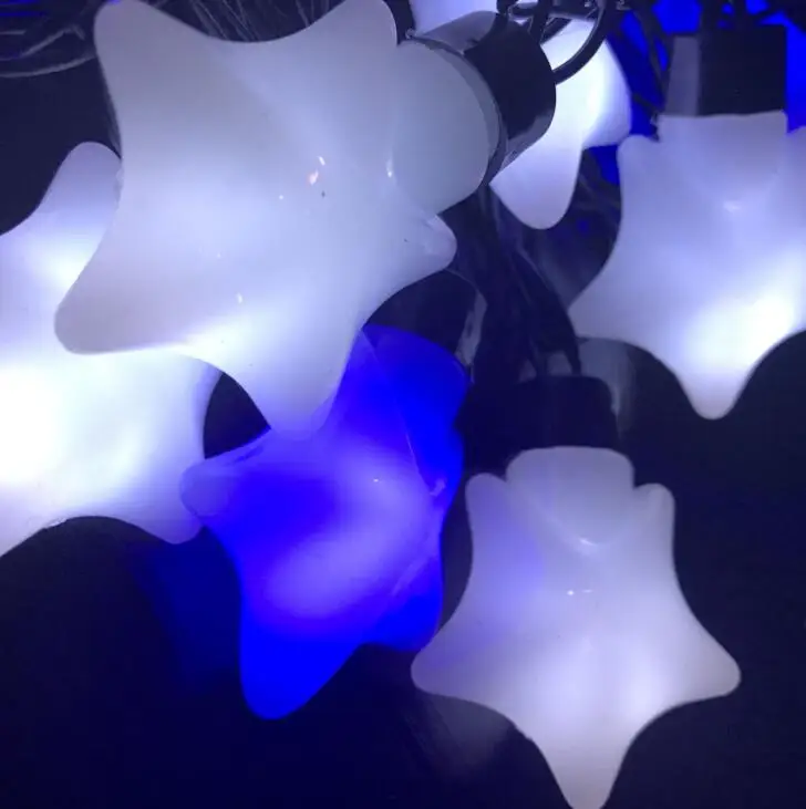 

LED Flash String Light Big Star Double Flash Christmas Wedding Bar Festival Decoration Light