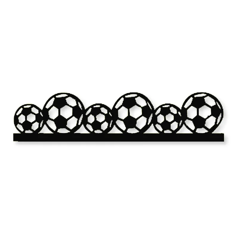 

134*33mm Row of football frame Metal Cutting Dies Stencils for DIY Scrapbooking dies Craft Paper Cards Making Embossing Die Cuts