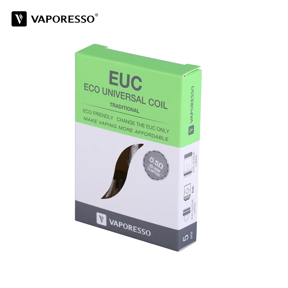 Электронные сигареты Vaporesso традиционная катушка EUC Clapton KA1 0 5 Ом 4 3 шт.|coil 0.5ohm|0.5ohm