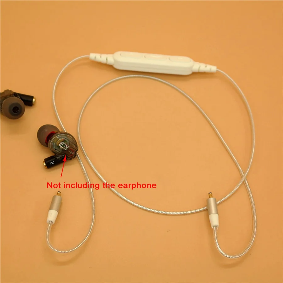 Upgraded Replacement Bluetooth Cable for IROCK A8 Earphone Headphone Cables Adapter Receiver Cord with Mic for iphone mp3