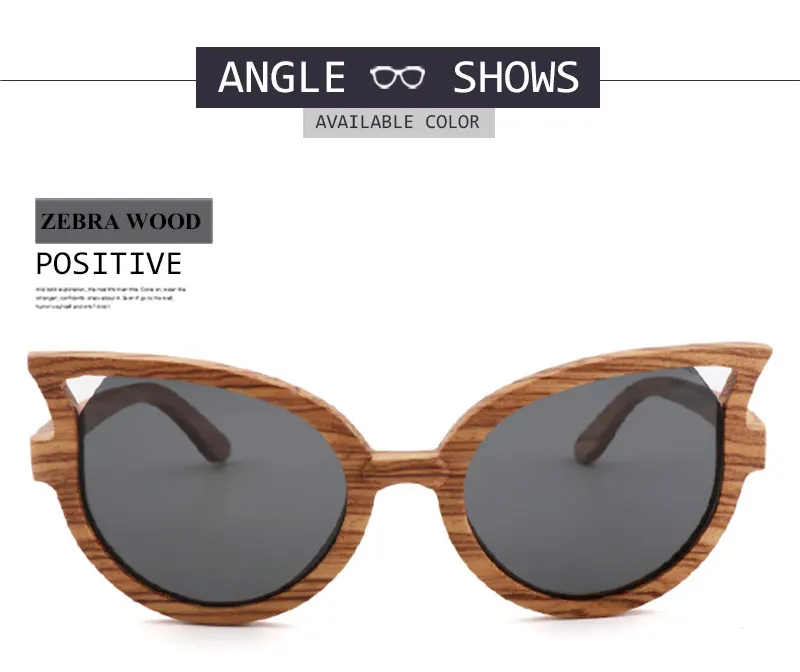 Очки в полосатой оправе женские Солнцезащитные очки женские поляризованные occhiali da sole donna Аутентичные деревянные солнцезащитные очки lunette de soleil femme