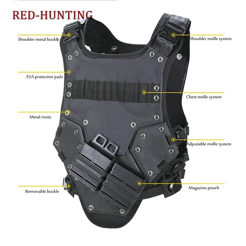 

AIRSOFT PAINTBALL CS PROTECTIVE COSPLAY TF3 VEST CHEST RIG TAN SAND OD BLACK