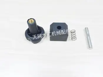 

Woodworking machinery fittings precision saw push table saw plum handle star hand handle square block long plastic seat