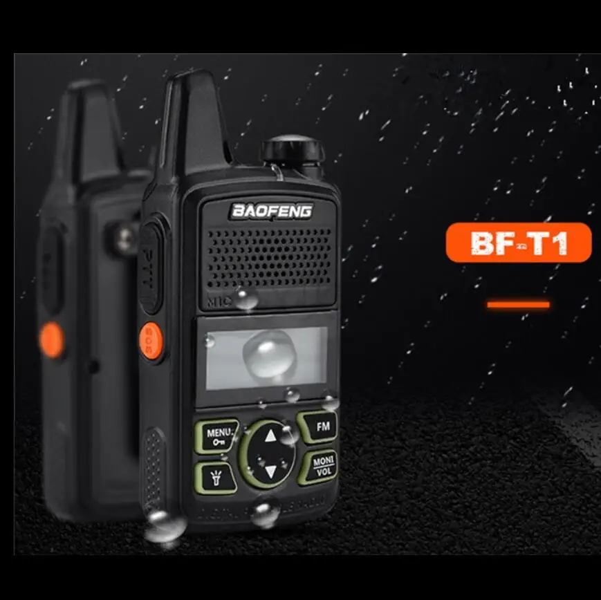 bilder für Original BAOFENG BF-T1 MINI Walkie Talkie UHF 400-470 mhz Tragbare Zweiwegradio Amateurfunkgeräte Micro USB sprech bilder für Original BAOFENG BF-T1 MINI Walkie Talkie UHF 400-470 mhz Tragbare Zweiwegradio Amateurfunkgeräte Micro USB sprech