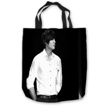 

Custom Canvas Lee-Min-Ho-Actor- (1)Tote Hand Bags Shopping Bag Casual Beach HandBags Foldable 180911-03-42