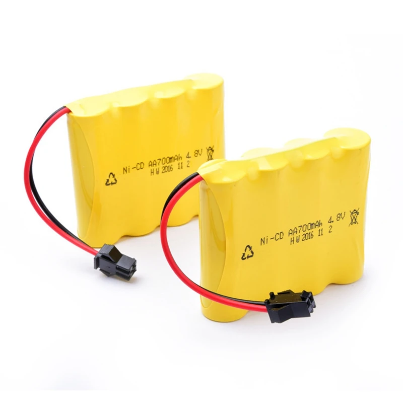 4,8 V 700mAh NI-CD аккумуляторная батарея 1 комплект 4* AA батареи никель-кадмиевый аккумулятор для игрушечного автомобиля