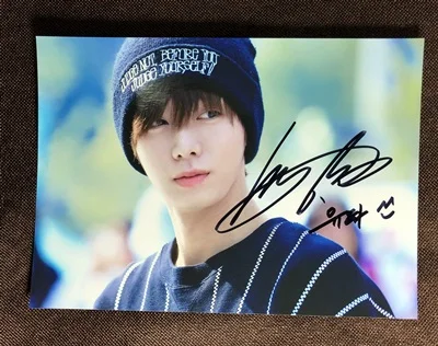 Ручной подписанный NCT 127 NCT127 Nakamoto Yuta фото с автографом 5*7 коллекция 13 версий 69EA - Цвет: 9