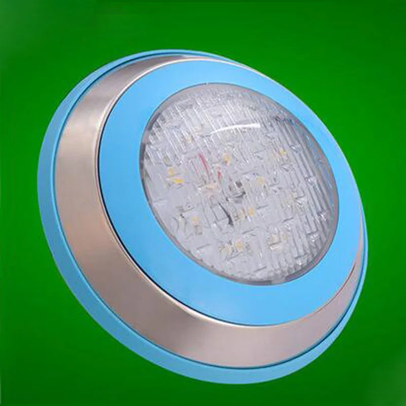 10cs/lote Led Piscina lámpara Spot Focos Piscina Led RGB 6 W 24 V 12 V LED paisaje submarino lámpara piscina montado en la pared de la lámpara