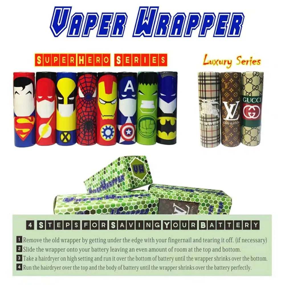 18650 battery protected wrapper Stickers  (16)