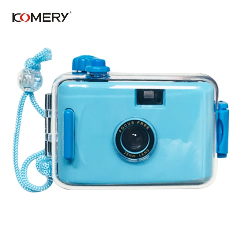 KOMERY новейшая камера с пленкой хорошего качества детская камера без необходимости батареи требуется подводный водонепроницаемый милый детский фотоаппарат