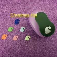 Рождественская шляпа в форме 5/" бумага EVA пенопластовые дыроколы поздравительные открытки шапочки ручной работы ремесло удар ошибка de скрапбукинга
