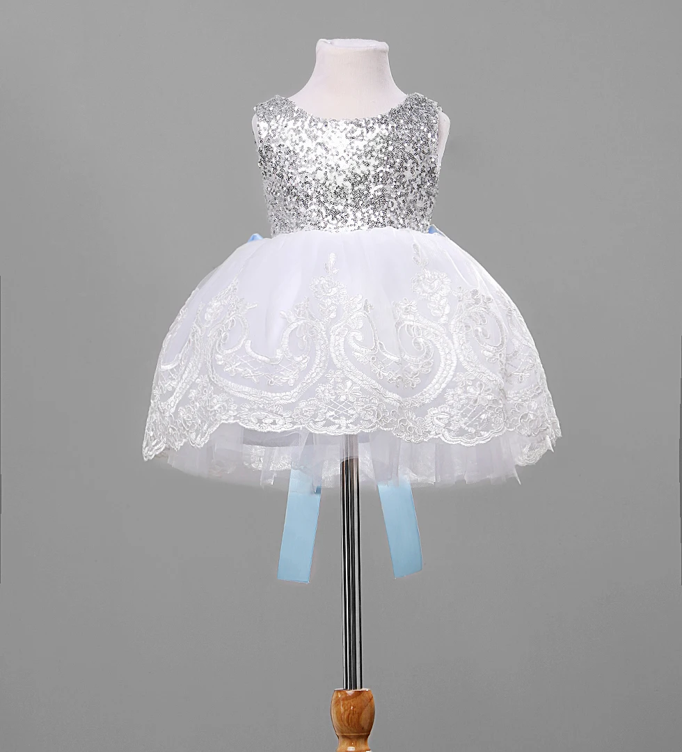 Pudcoco/Коллекция года, летнее Кружевное платье-пачка принцессы с цветочным рисунком и бантом для маленьких девочек возрастом от 1 года до 10 лет праздничные платья на Рождество, свадьбу, вечеринку