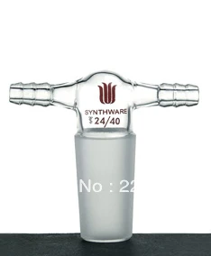

A341922 synthware, Adapter, twin connecting Hose, Joint:19/22, Hose O.D.:8mm