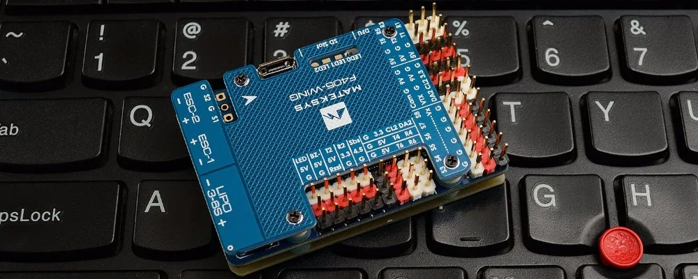 Matek MatekSys F405-WING STM32F405 управление полетом с INAVOSD MPU6000 BMP280/Поддержка летающее крыло фиксированное крыло